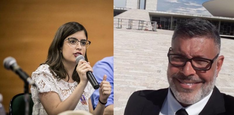 Tabata do Amaral e Alexandre Frota