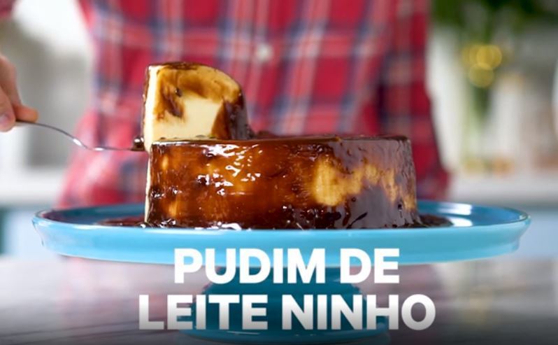Pudim de leite Ninho em pó