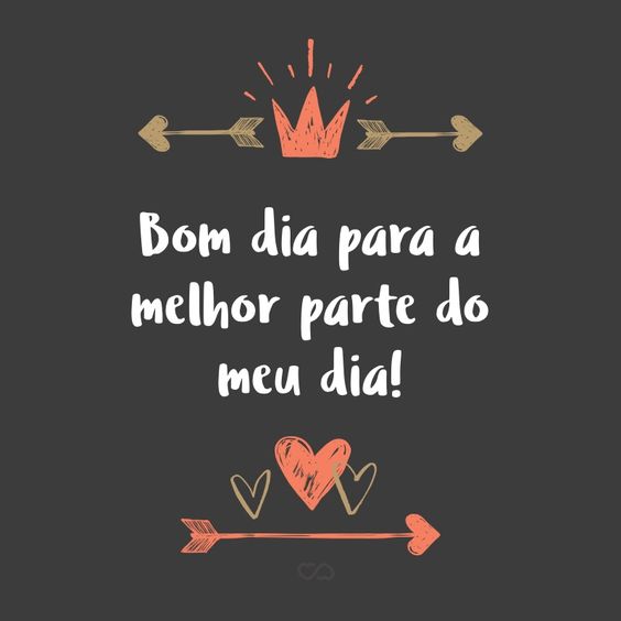 Bom dia amor