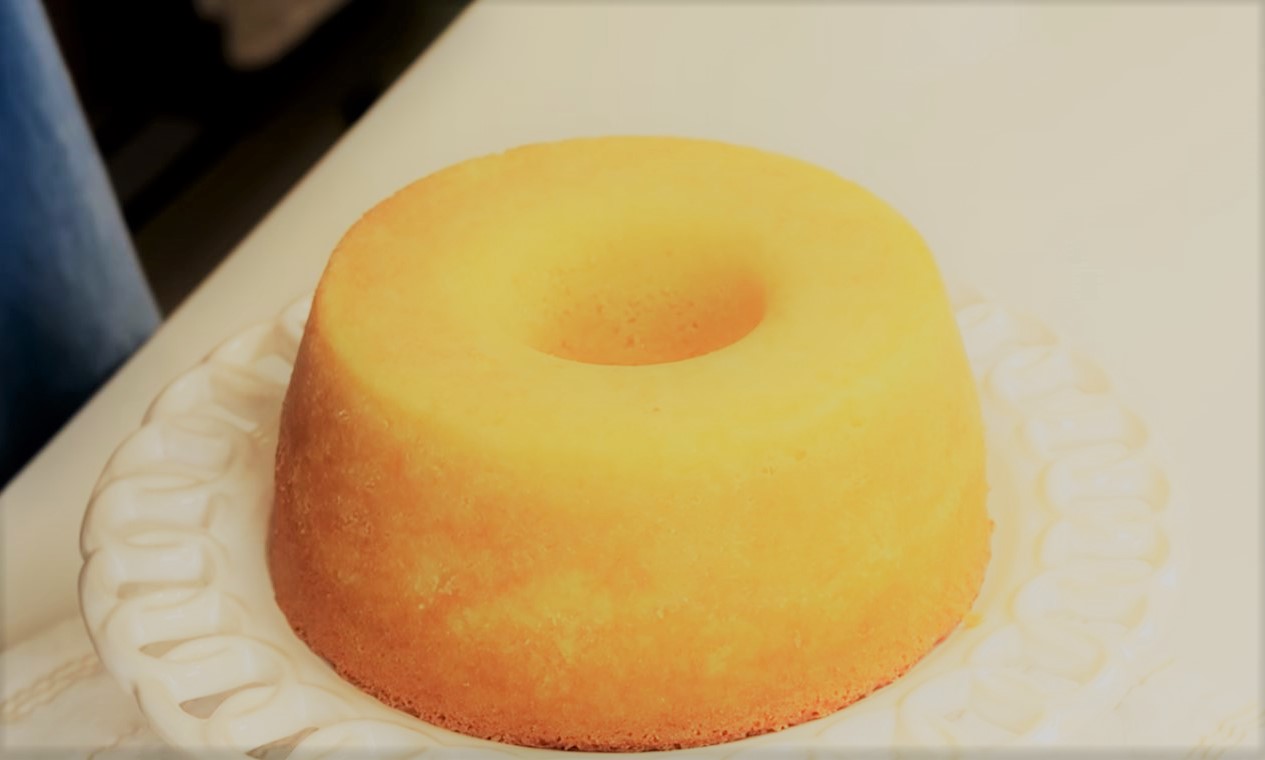 bolo de arroz cru