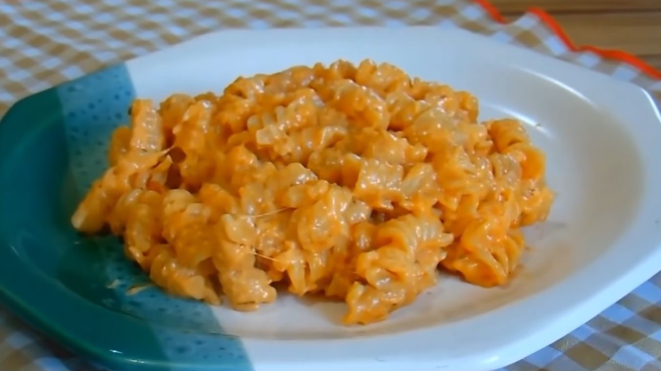 macarrão cremoso na panela de pressão