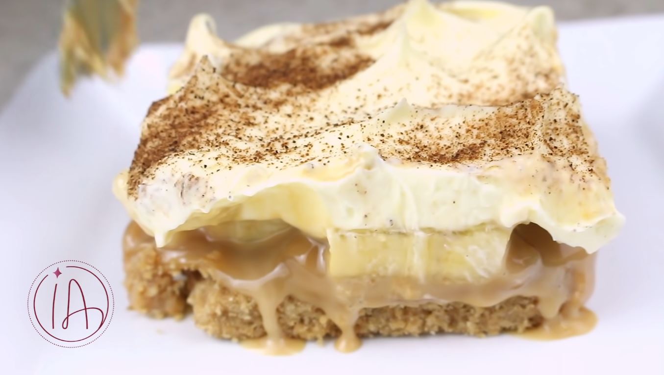 Torta Banoffee (Banana com Doce de Leite)