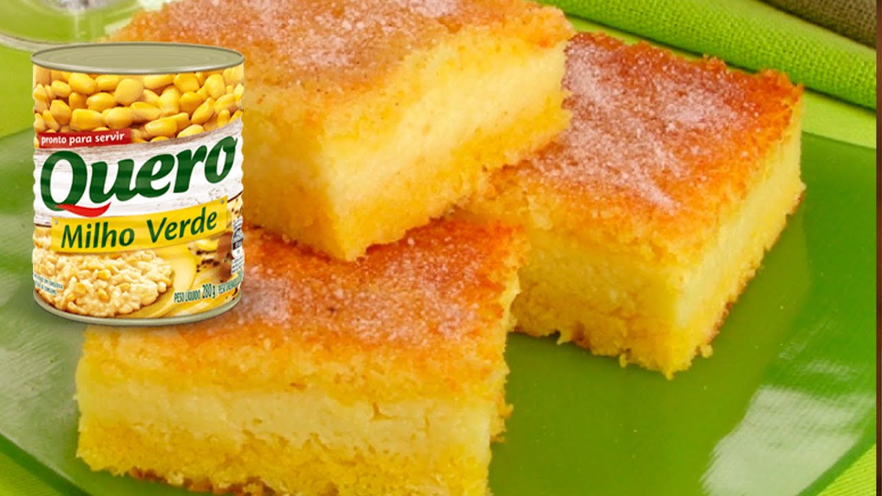 bolo de milho cremoso