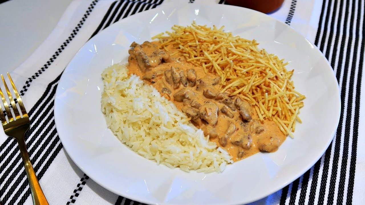 estrogonofe de carne