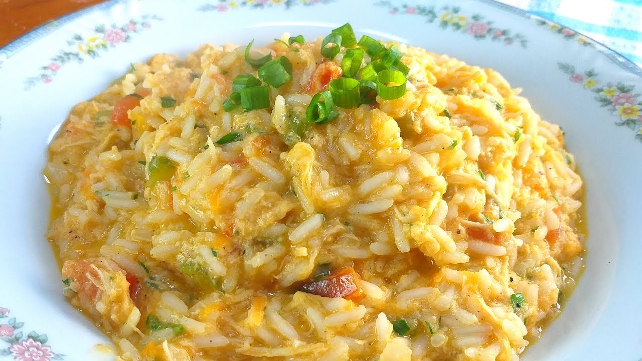 risoto de frango