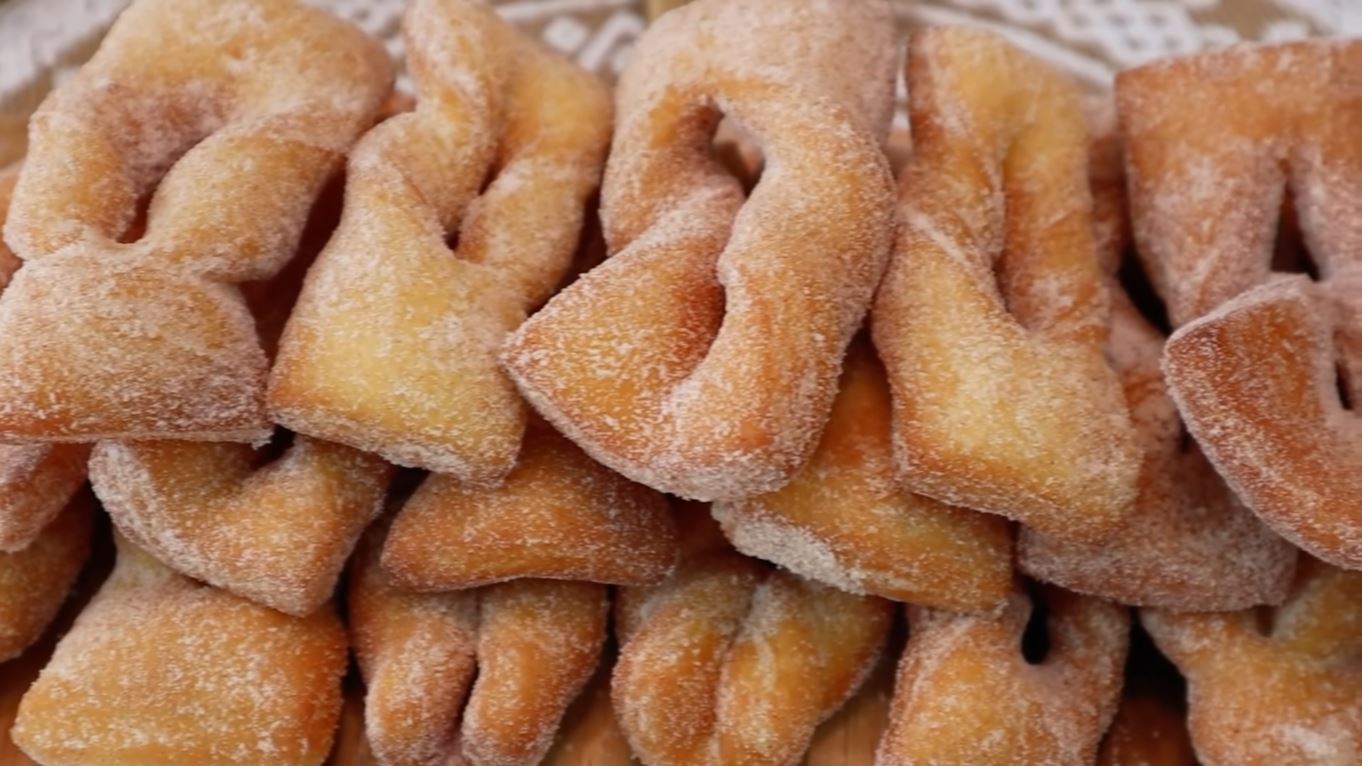 Cueca Virada (Orelha de Gato ou Crostoli)