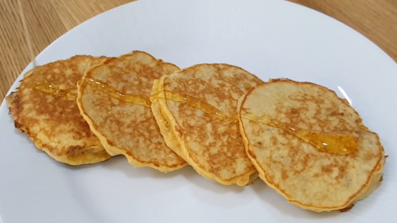 Panqueca (Substituto de Pão) para Café da Manhã Saudável