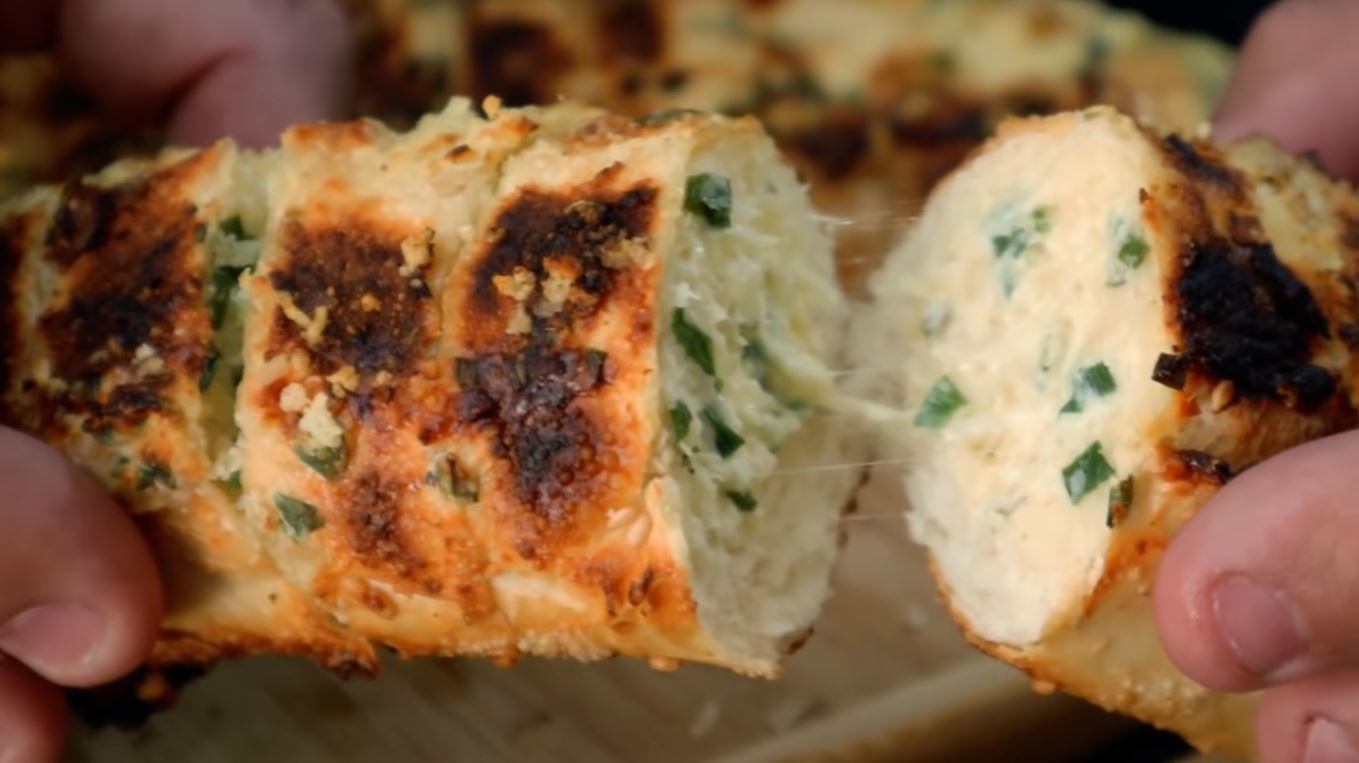 pão de alho caseiro