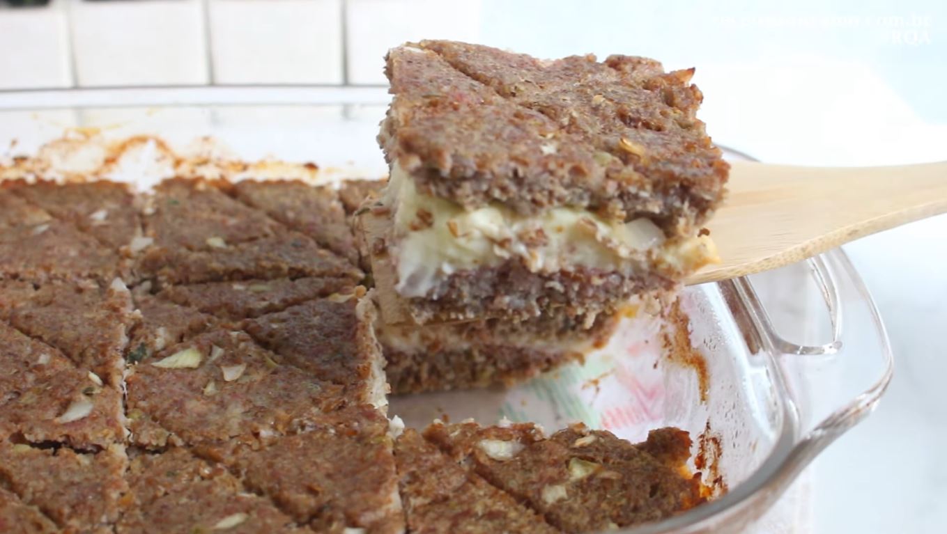 kibe/quibe recheado de forno