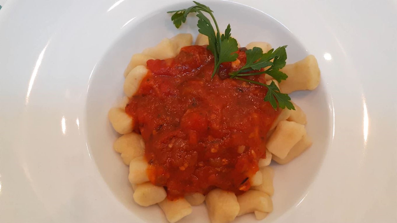 nhoque de batata doce