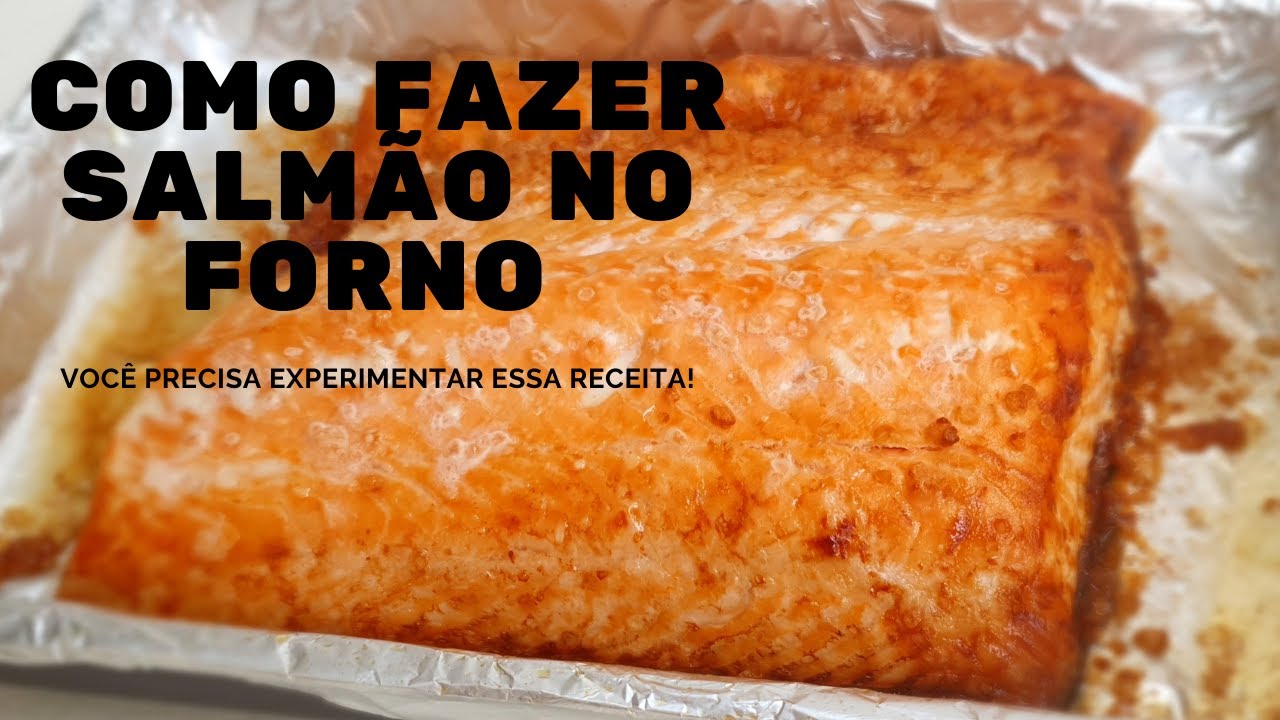 salmão no forno