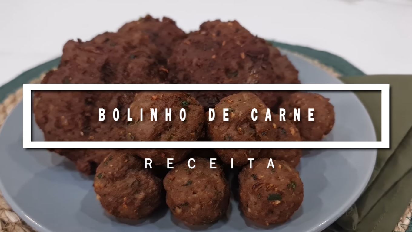 Bolinho de Carne Moída (Comida de Boteco)