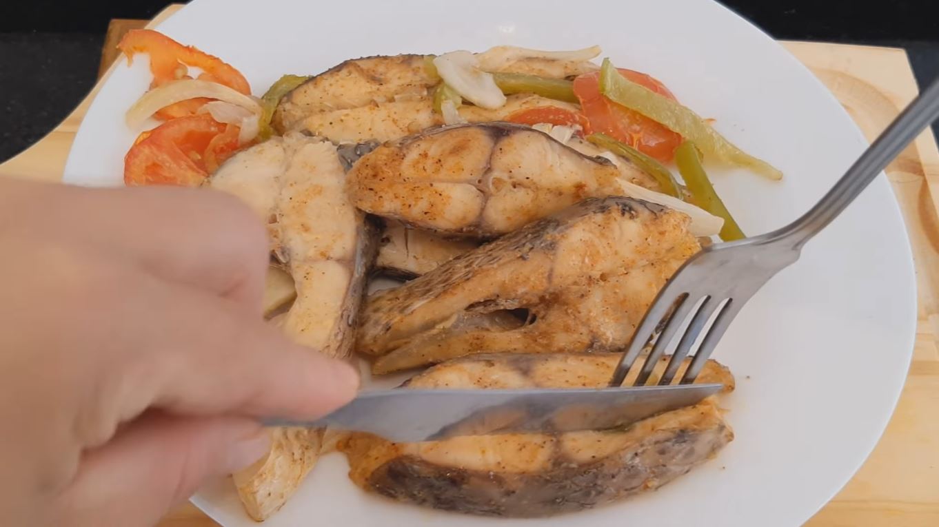 peixe assado no forno