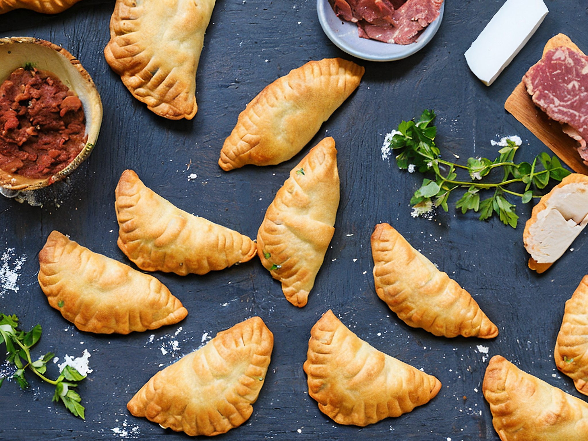 Empanadas de Carne do Uruguai