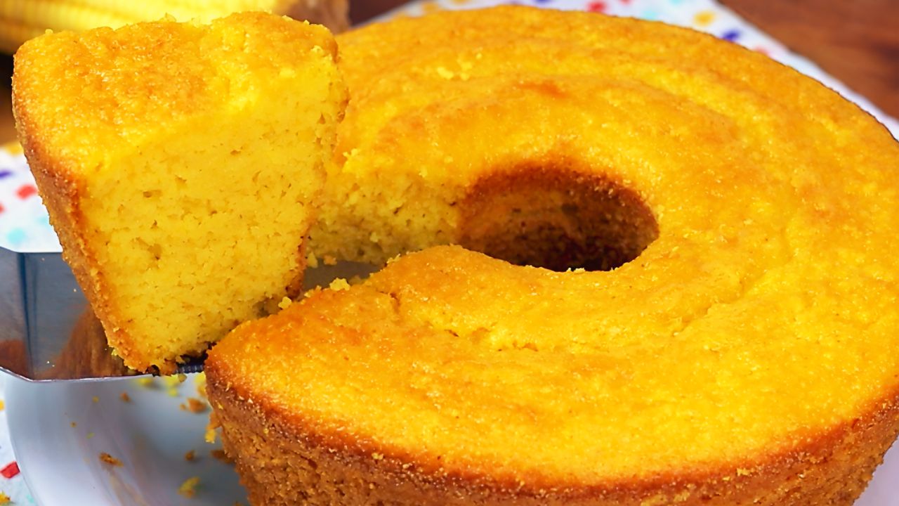 bolo de milho verde