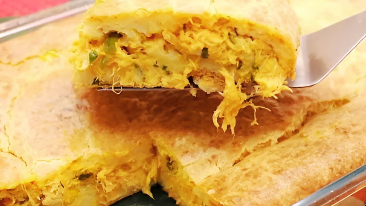 torta salgada de liquidificador