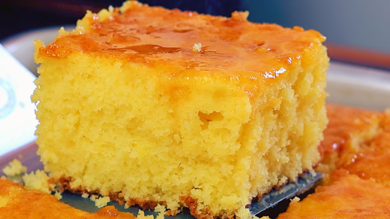 Bolo de Laranja com Casca
