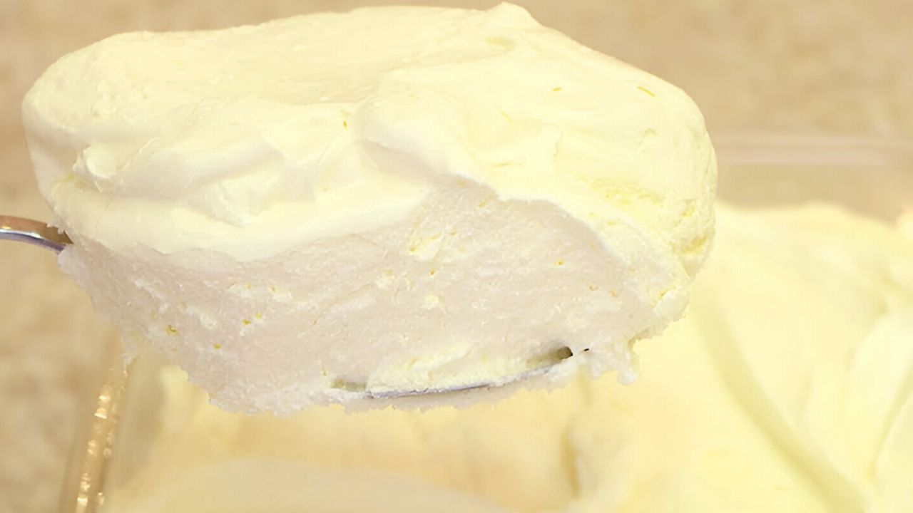 mousse de leite ninho