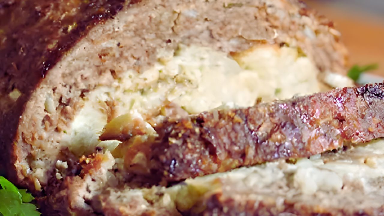 receita rocambole de carne moída