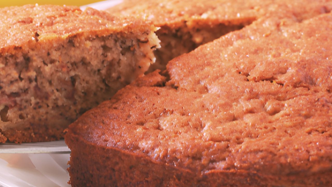 Bolo de Banana de Liquidificador