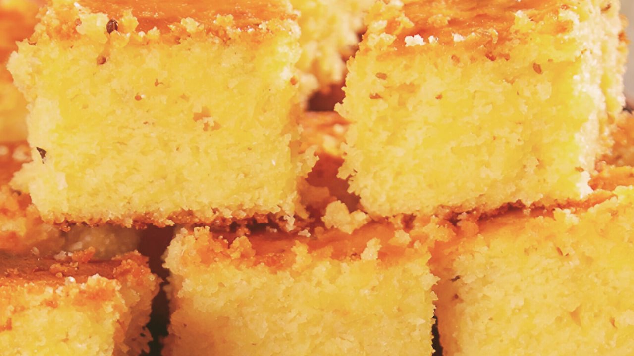 Bolo de Fubá Fofinho