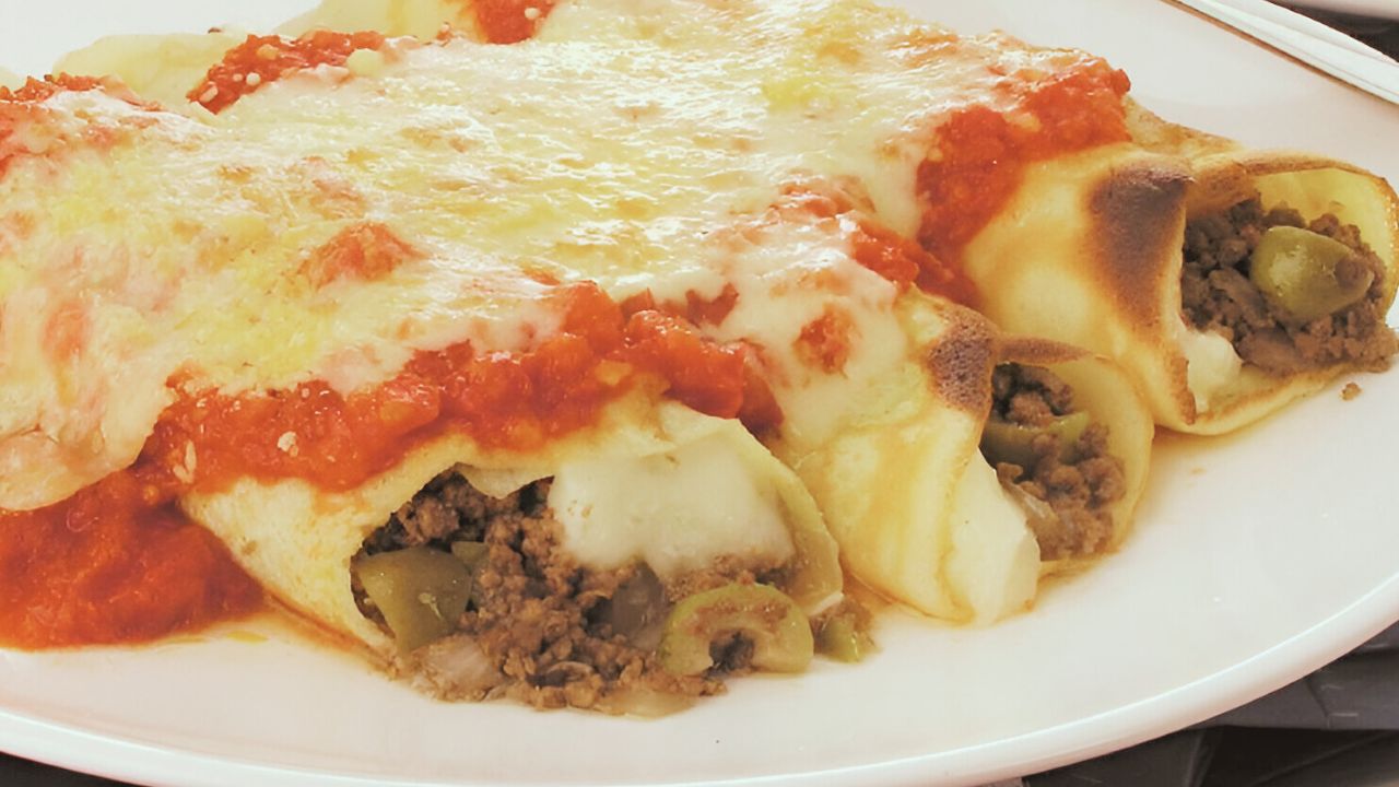 Panqueca de Carne Moída