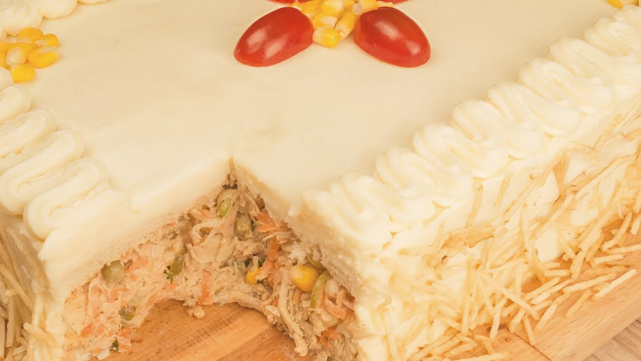 Bolo Salgado de Frango