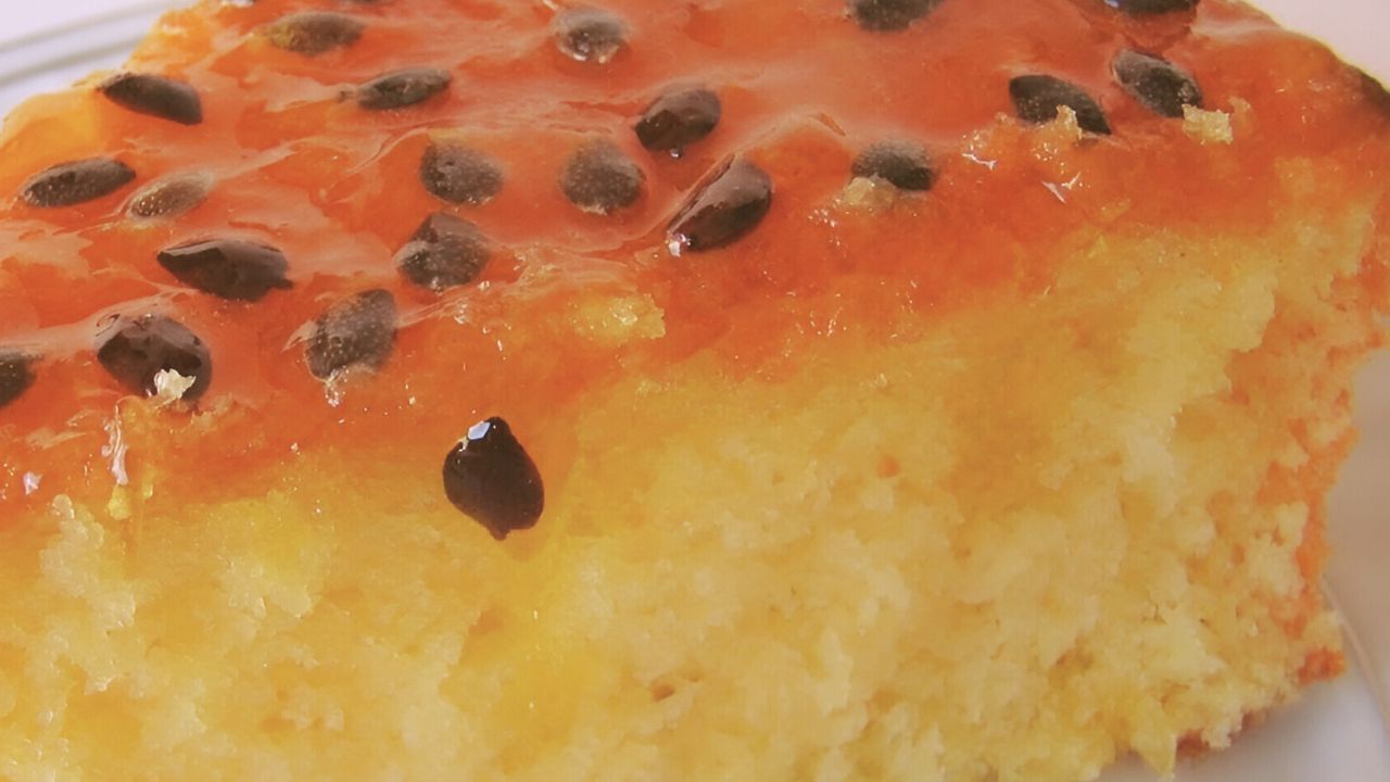 Bolo de Maracujá