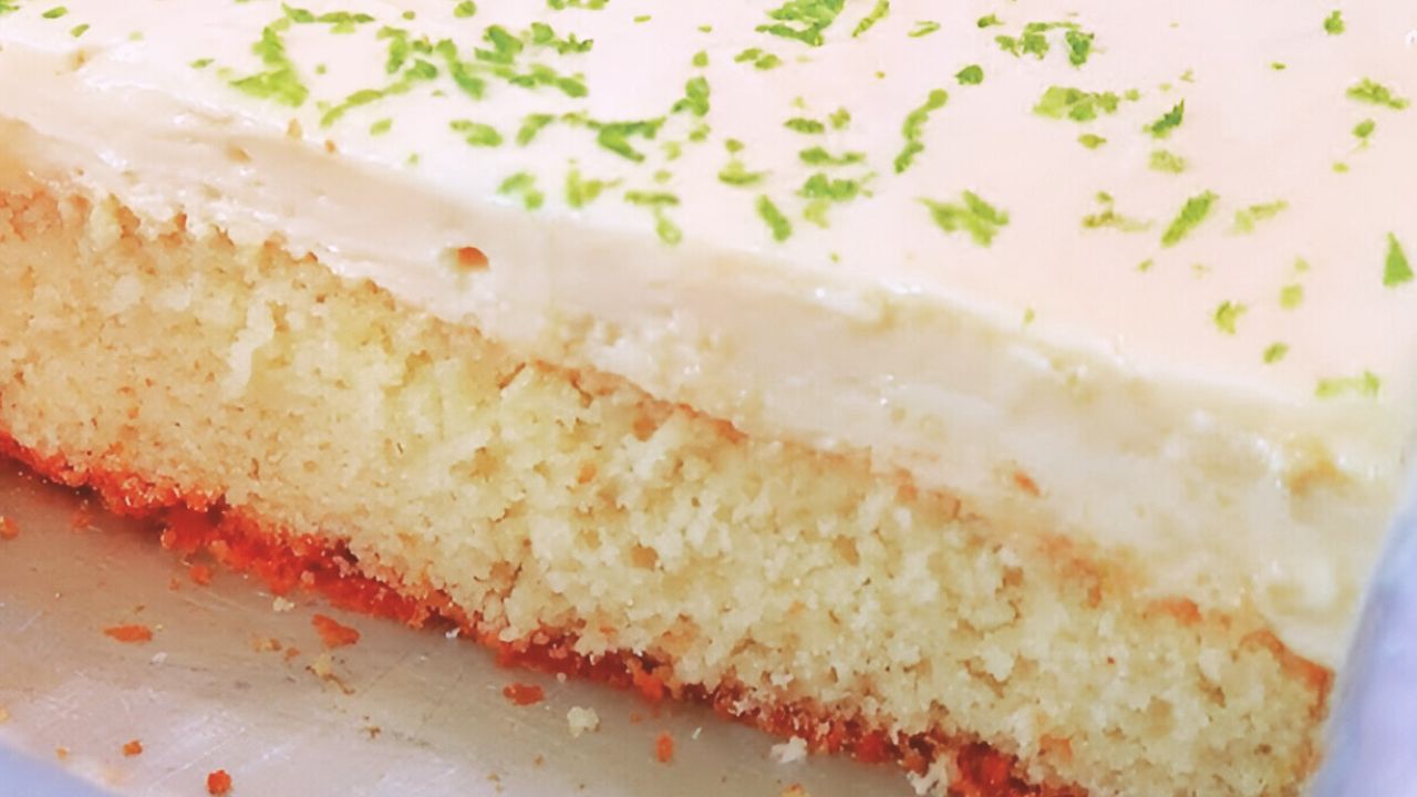 bolo de limão fofinho