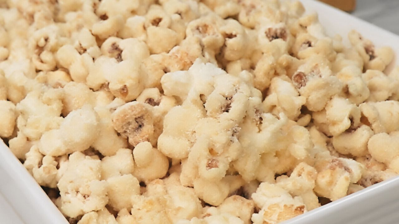 Pipoca com Leite Ninho