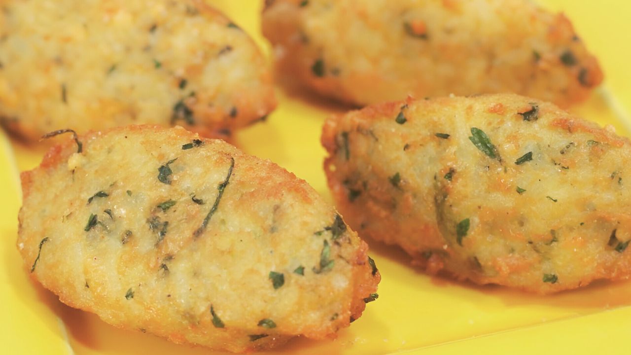 Bolinho de Arroz na Airfryer