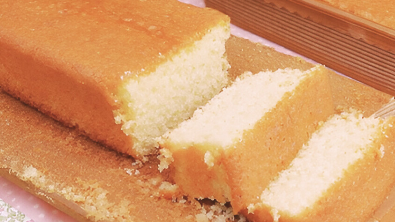 bolo de baunilha