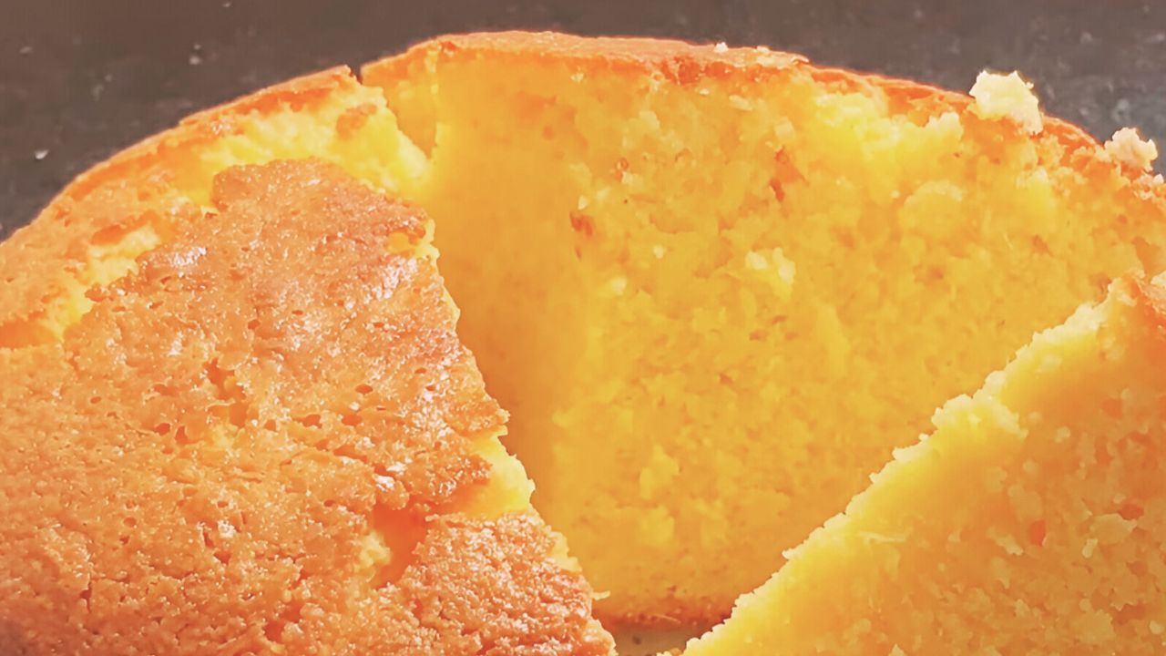 bolo de farinha de milho