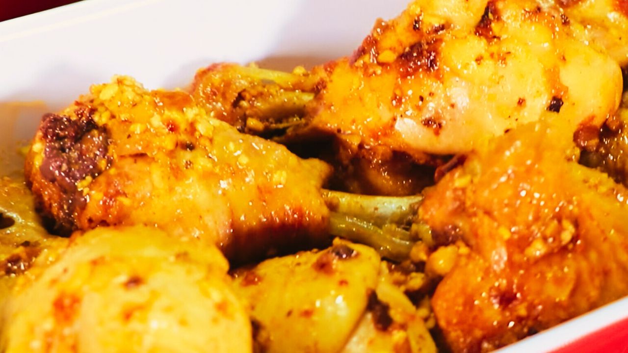 frango na panela de pressão