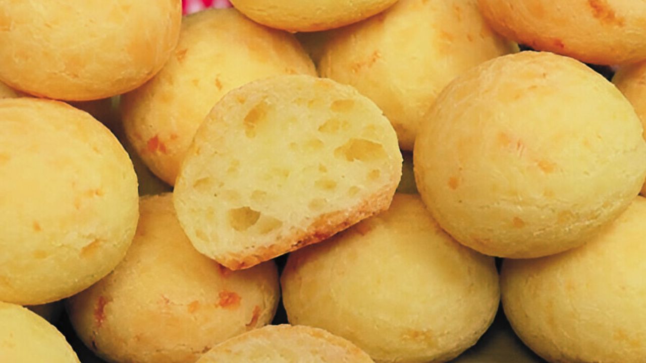 pão de queijo na airfryer