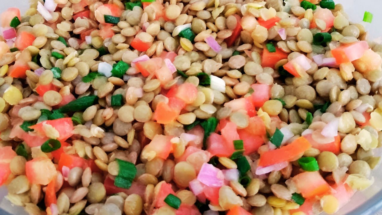 Salada de Lentilha: Uma Deliciosa Opção Nutritiva