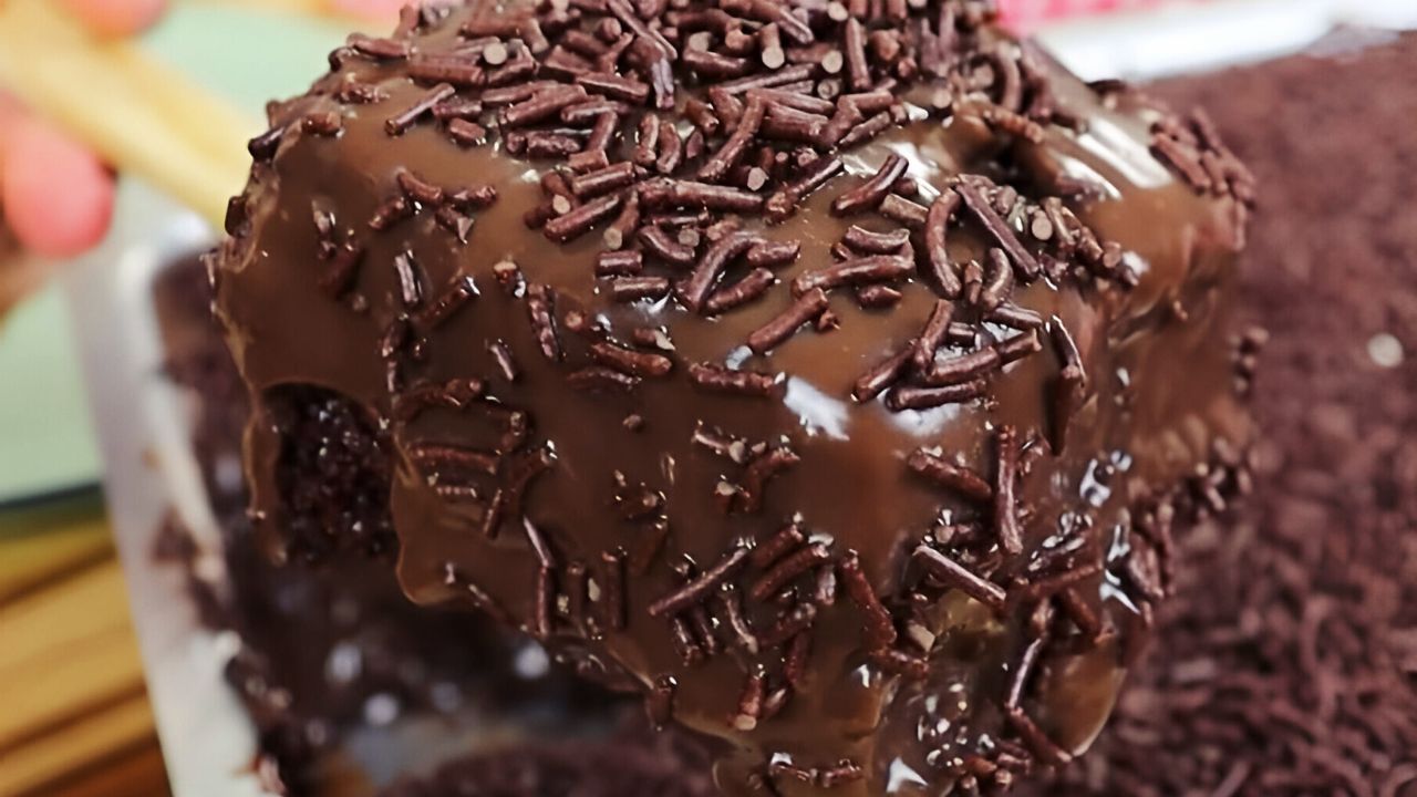 Bolo de Chocolate Nega Maluca