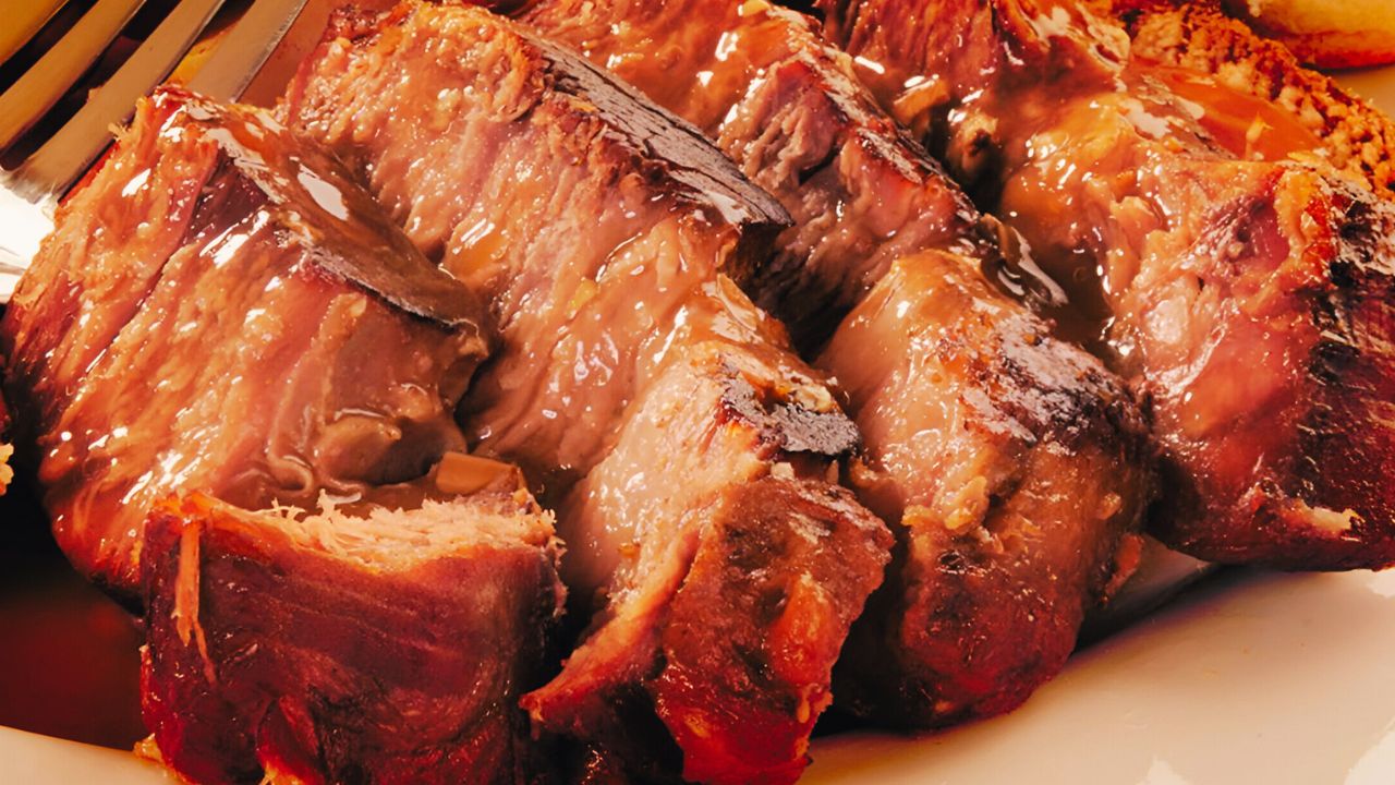 carne assada na panela de pressão