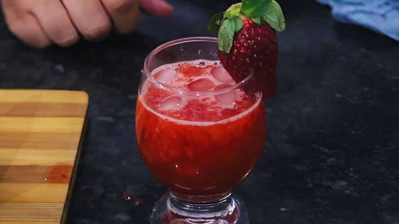 Caipirinha de Morango