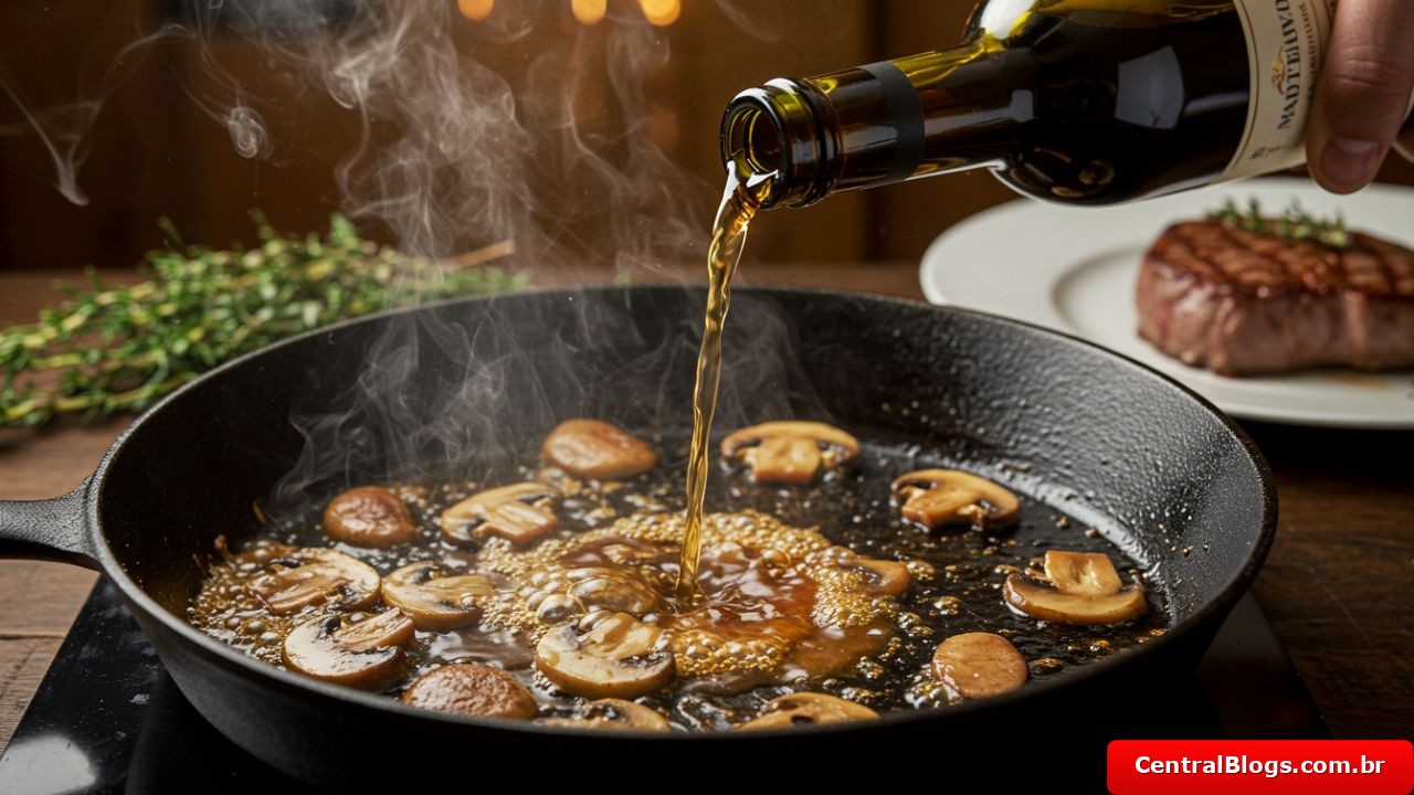 Medalhão ao Molho Madeira