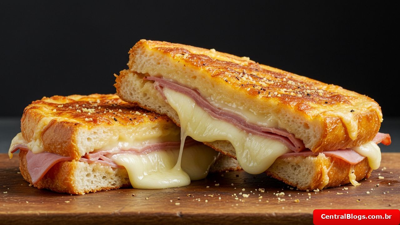 Croque Monsieur CASEIRO: O Sanduíche que VAI VIRAR SUA OBSESSÃO
