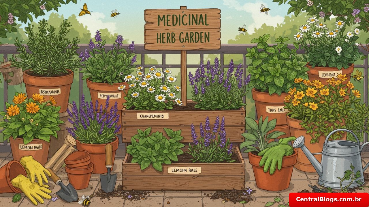 Ervas Medicinais que Você Pode Cultivar em Casa