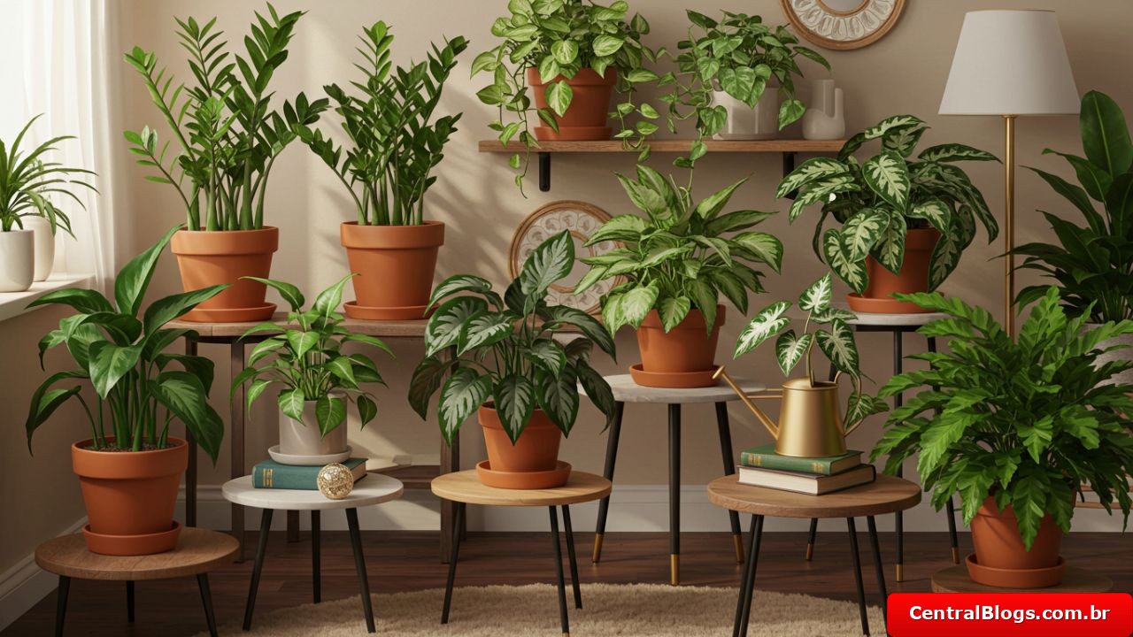 Plantas que Sobrevivem sem Luz Solar Direta