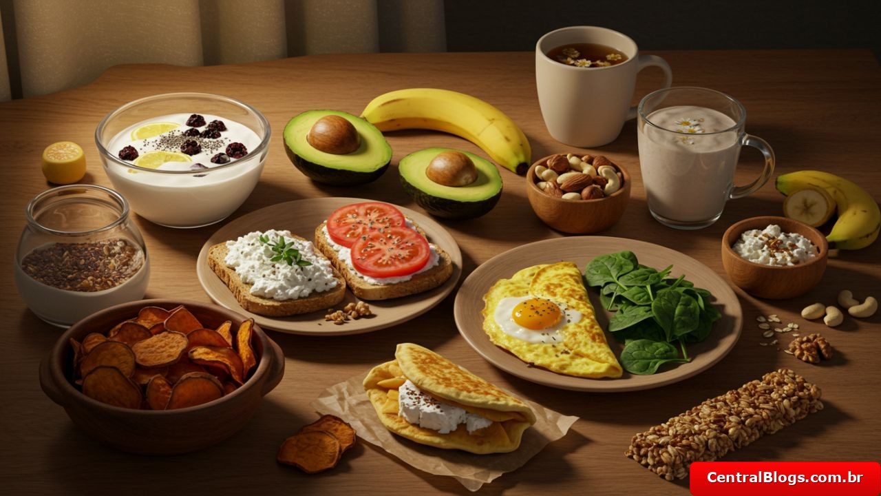 Top 10 Lanches Saudáveis para Comer à Noite