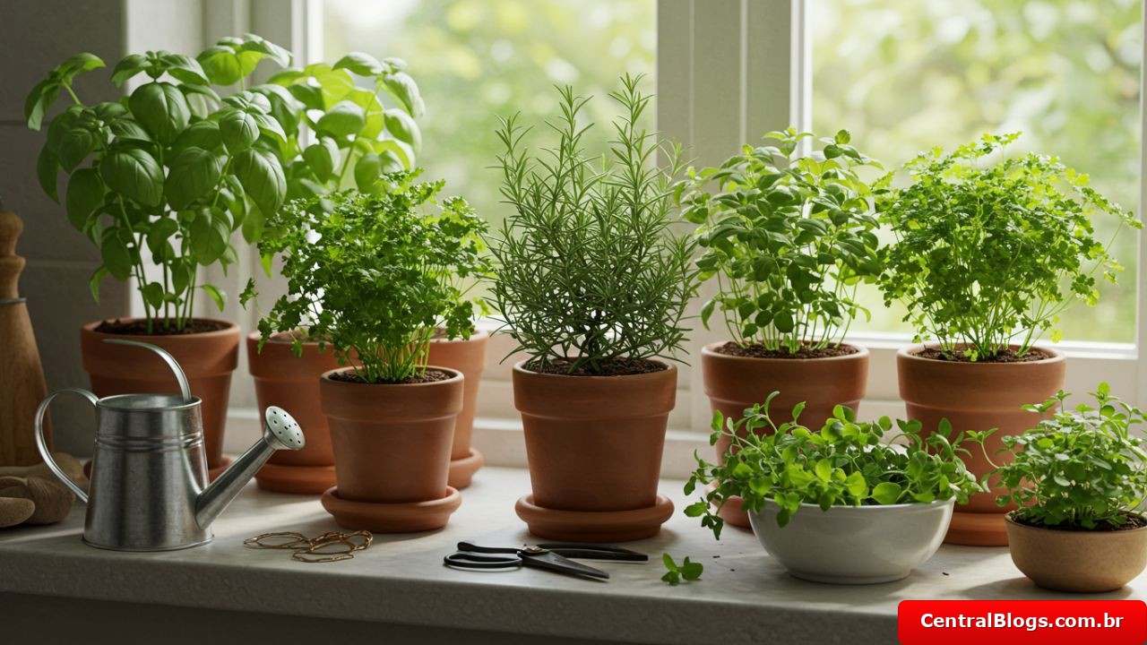 Como Cultivar Temperos em Vasos Pequenos