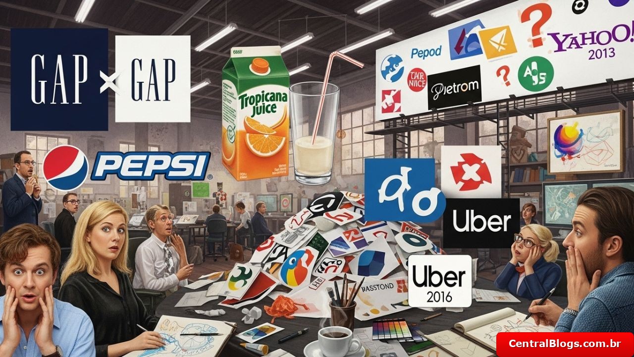 Os Piores Rebrandings da História: Quando Mudar a Marca Saiu (Muito) Caro