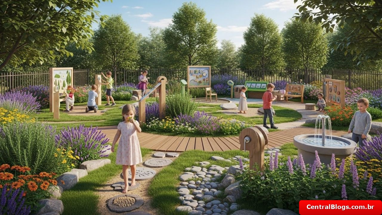 Como Criar um Jardim Sensorial para Crianças
