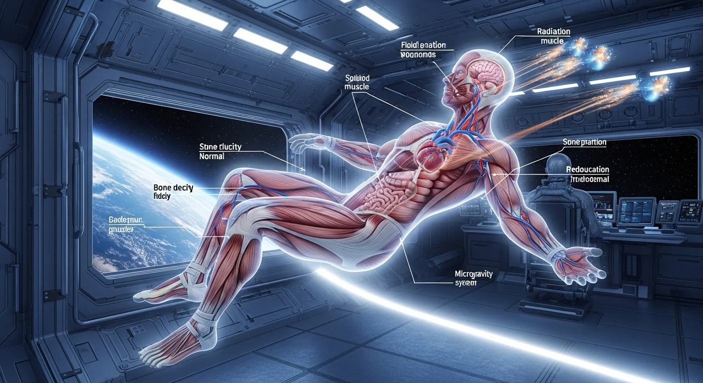 O que Acontece com seu Corpo no Espaço?