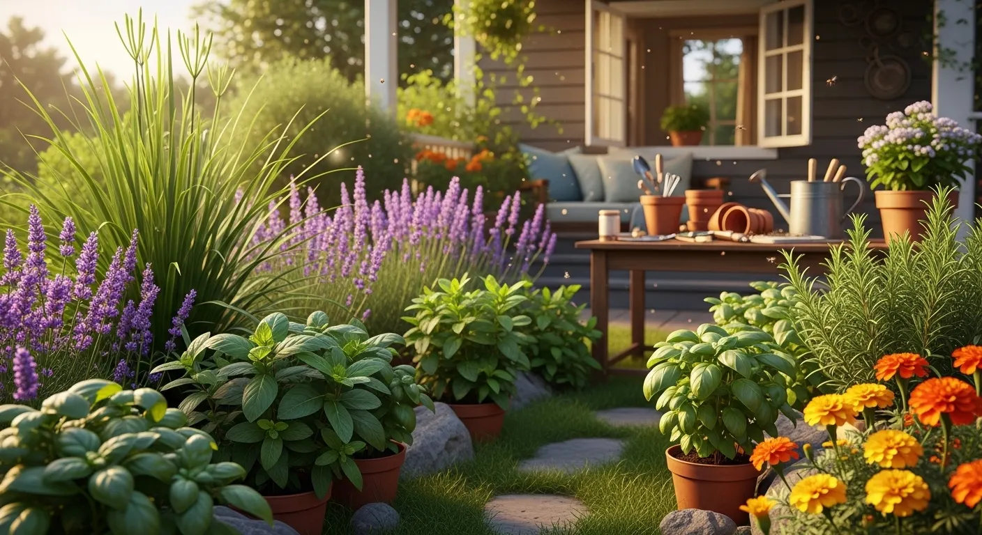 Plantas que Espantam Mosquitos Naturalmente